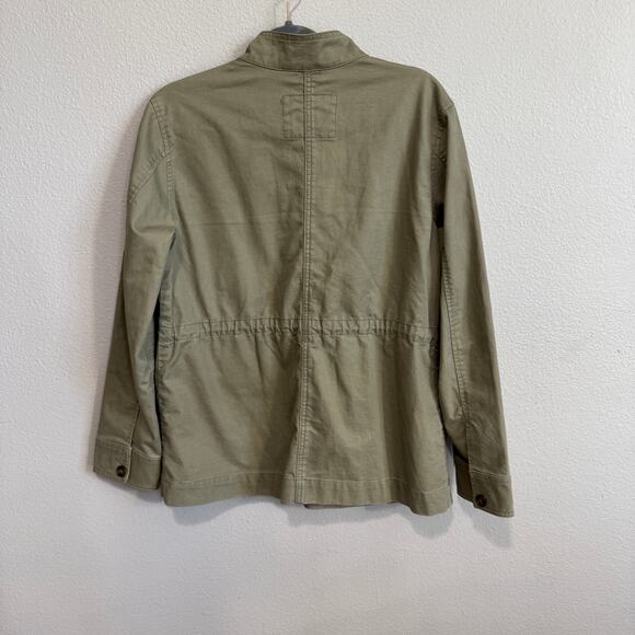 Marine Layer Harriet Utility Jacket in Olive Green Size Medium - Picture 6 of 6